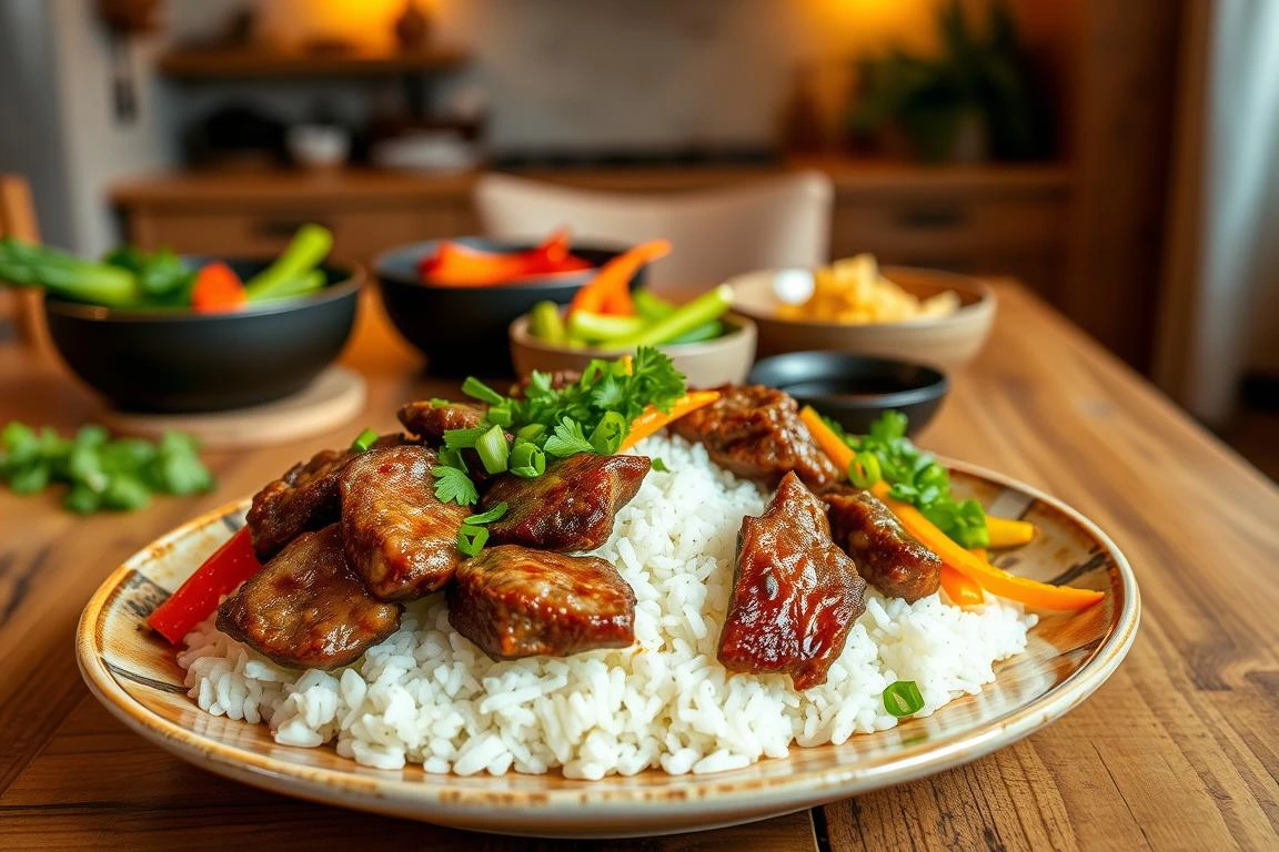 beef and rice recipes