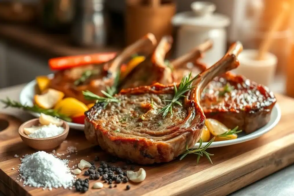 baked lamb chops