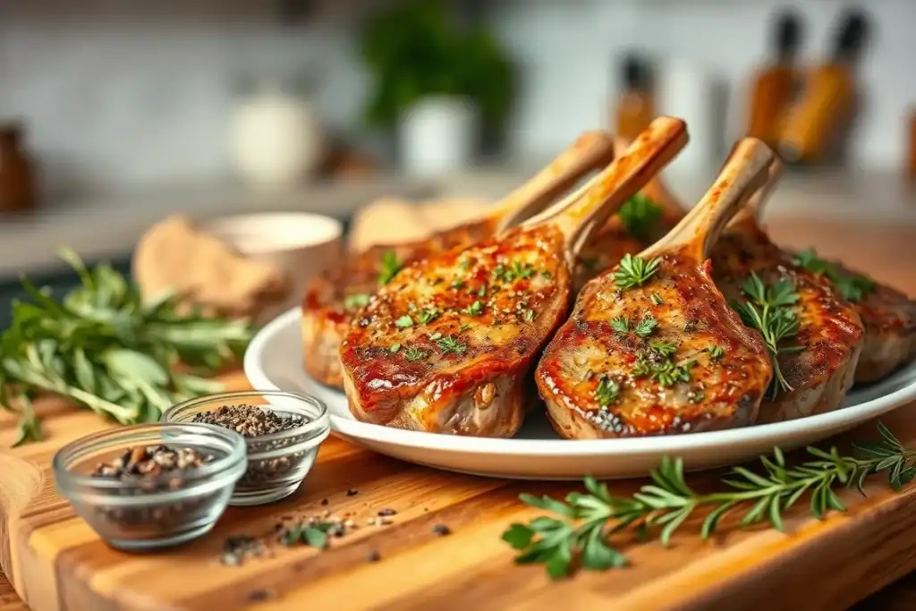 baked lamb chops