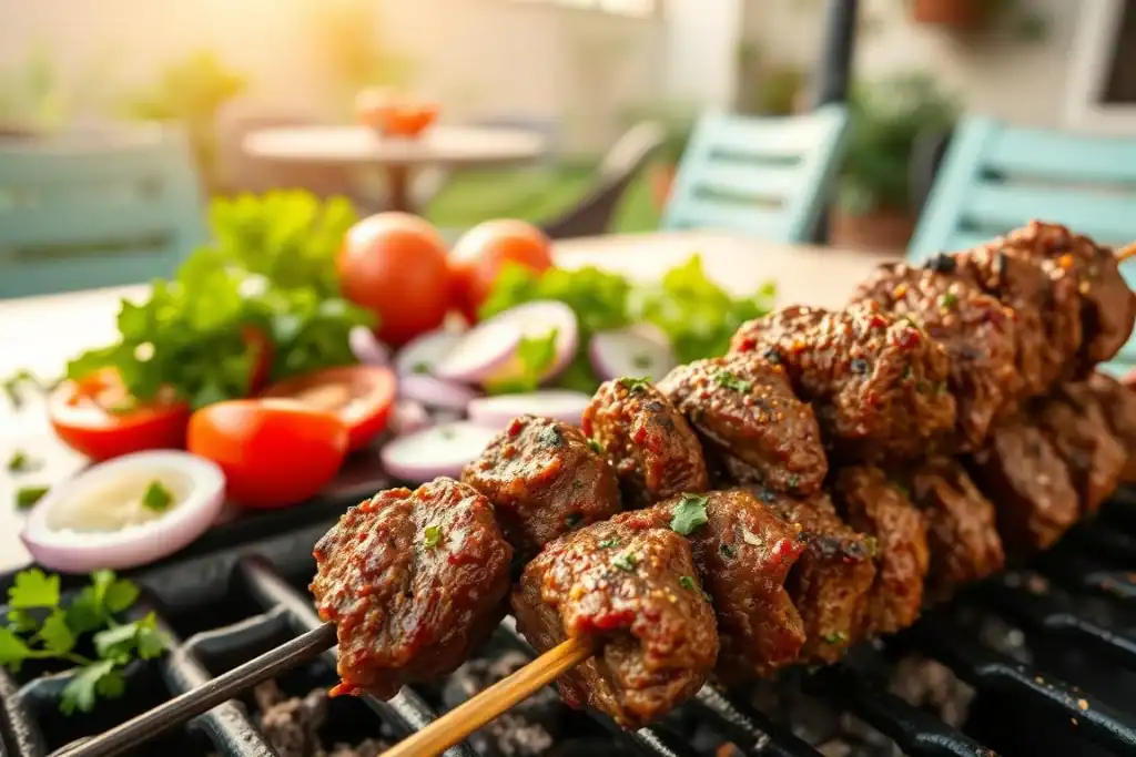 ground lamb kebabs