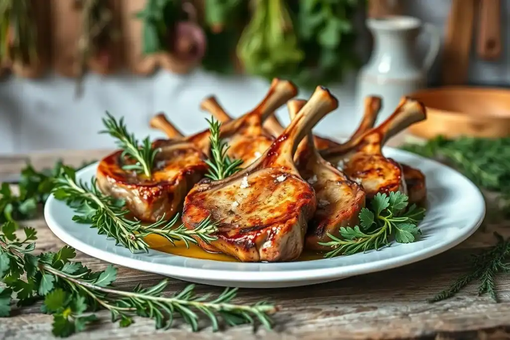 baked lamb chops
