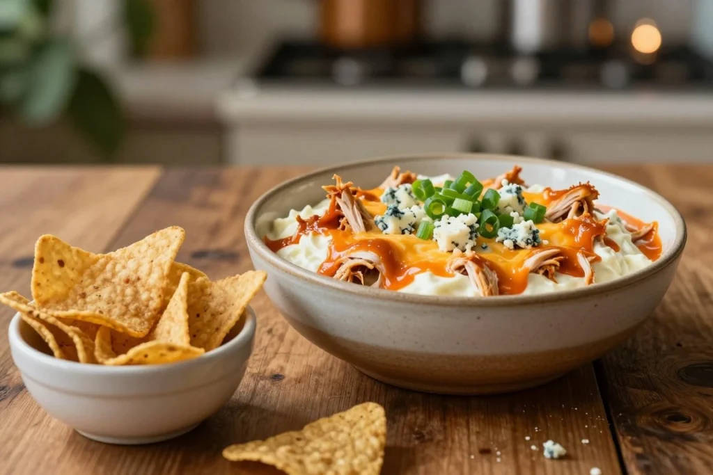 crock pot buffalo chicken dip