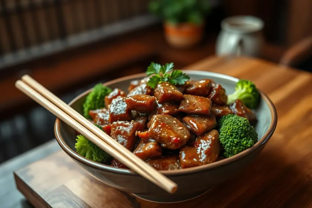 beef and broccoli stir fry